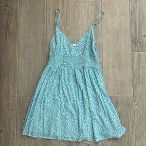 super cute NWT size L light blue floral sundress from Aeropostale